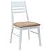 Sedie da pranzo 2 pcs Bianco 43 x 54 x 89 cm - Foto miniatura 4