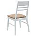Sedie da pranzo 2 pcs Bianco 43 x 54 x 89 cm - Foto miniatura 7