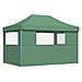 Tenda Party Verde 279 x 410 x 315 cm Tessuto Oxford - Foto miniatura 6