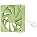 FAN- -FA12-MM-4 sistema di raffreddamento per computer Processore Ventilatore 12 cm Verde 4 pz - Foto miniatura 3