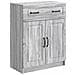 Credenza Grigio Sonoma 66 x 34,5 x 87 cm Legno ingegnerizzato - Foto miniatura 1