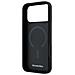 Custodia Nera In Pelle Mercedes-benz Con Linee Incrociate Magsafe Per Iphone 17 Pro Max - Foto miniatura 4