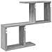 Scaffale da parete Sonoma grigio 60 x 12 x 50,5 cm - Foto miniatura 6