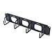 2U Horizontal Cable Organizer w / Pass-Thru Black - Foto miniatura 1