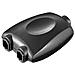 Adattatore Audio Toslink 1 Connettore Femmina / 2 Connettori Femmina - Foto miniatura 3