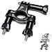 Supporto per Bici Manubrio Plastica ABS per GoPro Hero 4 3+ 3 2 1 - Foto miniatura 1
