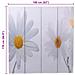 Paravento Pieghevole 160x170cm con Stampa Fiore - Foto miniatura 6