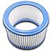 Filtro A Pieghe Rotondo Per Aspirapolvere, Robot Aspirapolvere, Aspirapolvere Multiuso Flex Vc 21 L Mc, Vc 25 L Mc, Vc 26 L Mc, Vce 26 L Mc - Foto miniatura 4