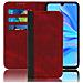 Custodia Huawei P30 Lite Portacarte Funzione Supporto Rosso - Foto miniatura 3