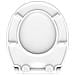 Tavoletta per WC SLIM WHITE in Duroplast - Foto miniatura 2