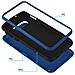 Custodia Compatibile Con Samsung Galaxy S10 In Blu Scuro - Coperchio Protettivo Ibrido Con Silicone Tpu All'interno E 2 Pezzi Di Plastica All'esterno - Foto miniatura 8