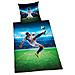Young Collection Set Di Set Copripiumino Singolo E Federa A Tema Calcio, Cotone, Verde, 135 X 200 X Cm - Foto miniatura 1