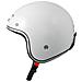 Casco Moto Jet Omologato Ece 22-05 Bianco Custom Scooter Naked Style Tg. xs - Foto miniatura 5