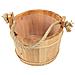 Secchiello Per Sauna, In Legno, Diametro: 28 Cm - Foto miniatura 1