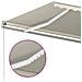 Tenda da Sole Retrattile Manuale con LED 600x350 cm Crema - Foto miniatura 5