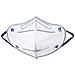 10 X Kn95 Ce 2834 Mascherine / Ffp2 Maschera 5 Strati Filtro Respiratore Mascherina Protezione - Blu Navy - Foto miniatura 4
