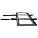 Tripp Lite DWF60100XX 100" Nero supporto da parete per tv a schermo piatto - Foto miniatura 2