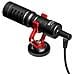Microfono Cardioide BY-MM1 per Registrazione di Vlog / Creazione Video Colore Nero / Rosso - Foto miniatura 2