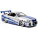Nissan Skyline Gt-r 1999 ''fast & Furious Ii'' Brian O'connor 1:24 - Foto miniatura 1