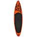 Set Tavola Gonfiabile Da Sup 305x76x15 Cm Arancione - Foto miniatura 7