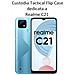 Custodia Originale Field Notes Pro Flip Case Per Realme C21 Black - Foto miniatura 1