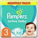 Pannolini Active Baby Monthly Box 3, 6-10 Kg, 208 Pezzi. - Foto miniatura 1