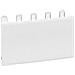 Otturatore 5 Moduli Per Coprimorsetti Ekinoxe Ral 9003 001660 Bianco - Foto miniatura 1