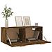 Mobile Pensile Rovere Fumo 100x36,5x35 Cm Legno Multistrato - Foto miniatura 6