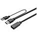 Prousb3aaf10c Cavo Usb 10 M Usb 3.2 Gen 1 (3.1 Gen 1) Usb A Nero - Foto miniatura 1