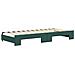 Divano Letto Estraibile Materassi Verde Scuro 90x200 Velluto - Foto miniatura 9