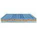 Materasso Singolo, Modello New Form, In Memory Foam E Parucell, Dimensione 90x200x21 Cm, 7 Zone Differenziate, Rivestimento In Filati Di Cashmere E Legno, Certificato Oeko-tex, Prodotto In Italia - Foto miniatura 2
