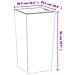 Fioriera Con Interno Rimovibile Antracite 11/26,5 L Pp Cemento - Foto miniatura 6