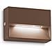 Applique Da Parete Contemporanea Dedra Alluminio Coffee Led 1,5w 3000k Ip65 - Foto miniatura 1