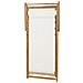 Set Di 2 Sedie A Sdraio Legno Acacia Chiaro Motivo Foglie Tropicali Blu Anzio - Foto miniatura 4