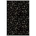 Tappeto Natalizio Per Interni 70 X 140 Cm - Nero - Foto miniatura 1