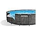 Piscina Rotonda Con Struttura Ø457xh122 Cm Prisma Frame Gw 26742 - Foto miniatura 2
