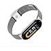 Cinturino In Metallo Per Xiaomi Mi Band 8/9 Silver - Foto miniatura 4