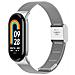 Cinturino In Metallo Per Xiaomi Mi Band 8/9 Silver - Foto miniatura 5