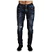Jeans In Denim Strappato Elasticizzato In Cotone Blu - It44 - Xs - Foto miniatura 1