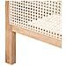 Letto Legno Di Pino Salernas 140 X 200 Cm Marrone Chiaro - Foto miniatura 7
