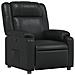 Poltrona Reclinabile Nera in Similpelle - Foto miniatura 1