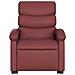 Poltrona Alzapersona Reclinabile Rosso Vino in Similpelle - Foto miniatura 8