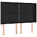 Giroletto a Molle con Materasso e LED Nero 140x200cm Similpelle - Foto miniatura 7