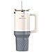 Custodia In Silicone Per Stanley Da 40 Once - Proteggi La Tua Tazza Gray - Foto miniatura 2