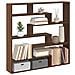 Mensola a Cubo da Parete 7 Scomparti Truciolato Rovere Marrone - Foto miniatura 2