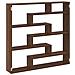 Mensola a Cubo da Parete 7 Scomparti Truciolato Rovere Marrone - Foto miniatura 6