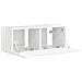 Mobile TV da parete Bianco Lucido 60 x 31 x 29.5 cm - Foto miniatura 5