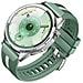 Cinturino Ibrido In Nylon E Silicone Compatibile Con Huawei Gt6 - 22mm Green - Foto miniatura 3