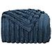 Coperta Blu navy 240 x 220 cm Panno - Foto miniatura 4