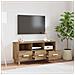 Mobile TV Rovere Artigianale 102 x 36 x 50 cm Legno multistrato - Foto miniatura 5